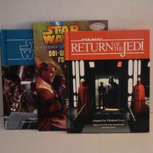 Set of 3 Books - Star Wars & Return of the Jedi